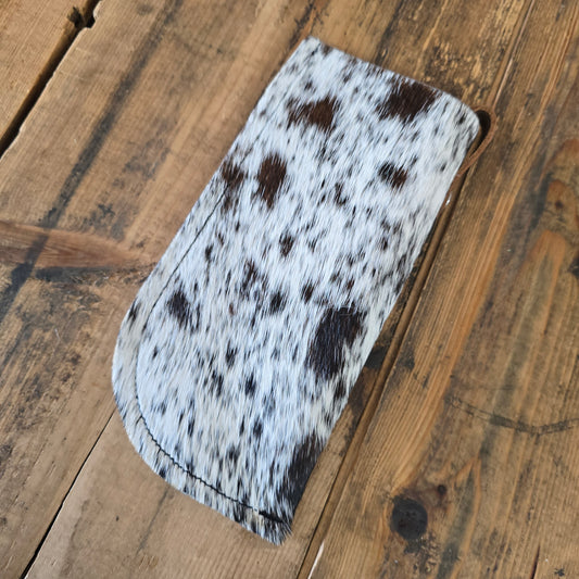Cowhide Glasses Sleeve