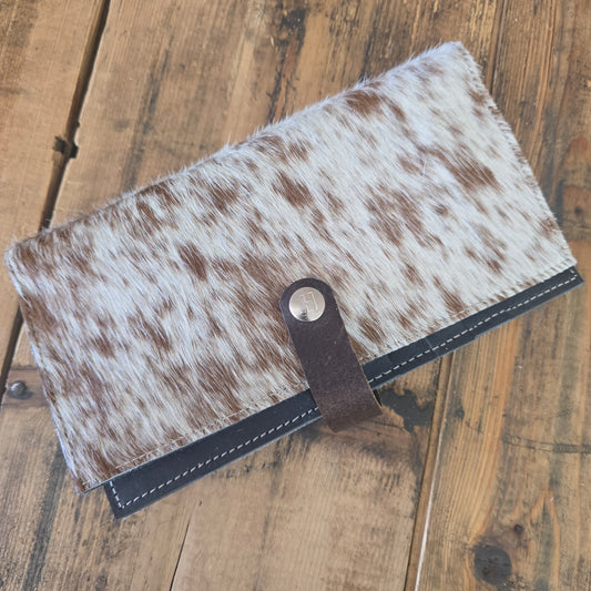 Cowhide Wallet (Rare Finds Soft Blue)