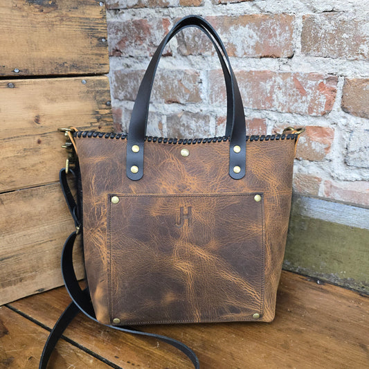 Shorty Tote (Rustic Brown) JH09914