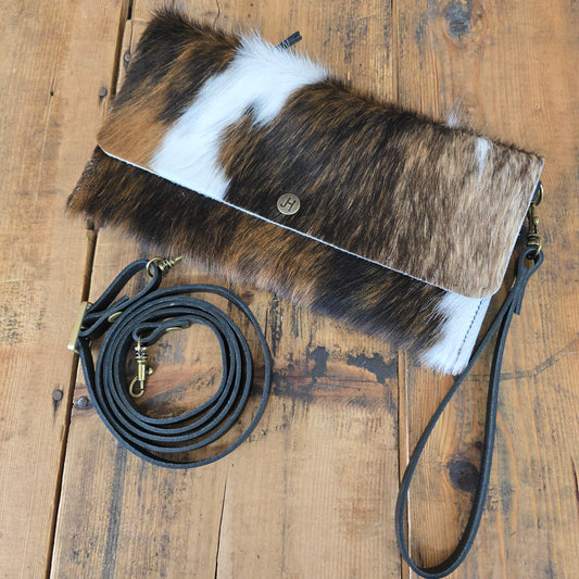 Carly Clutch (Black Emboss)