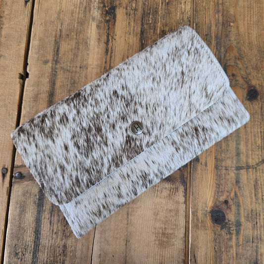 Cowhide Trifold Wallet (Walnut Emboss)