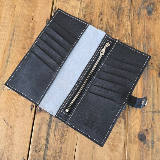 Cowhide Wallet (Black)