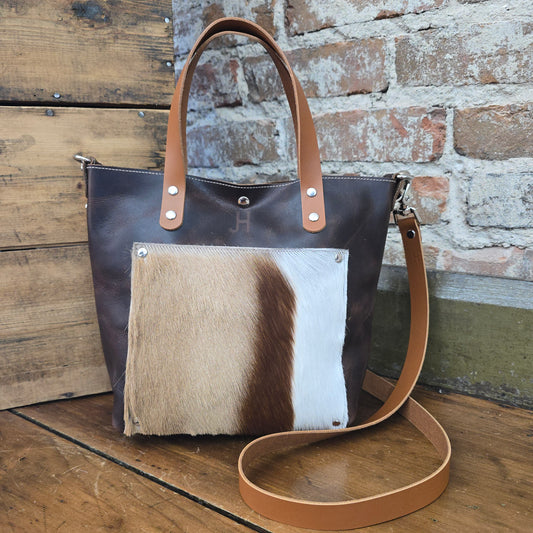 Shorty Tote with Spring Bok (Chestnut) JH09786