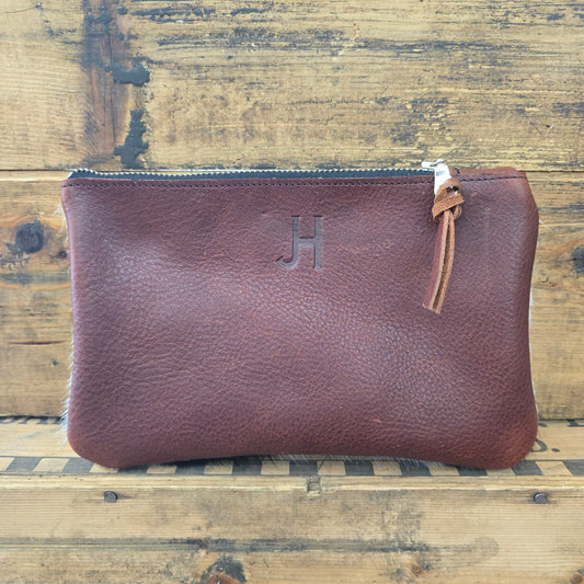 Small Cowhide Catchall (Siena)