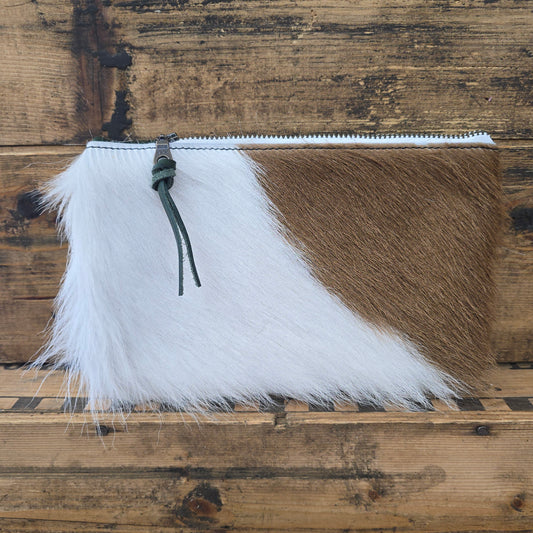 Small Cowhide Catchall (Olive)