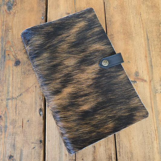 Cowhide Notebook Cover (Black)