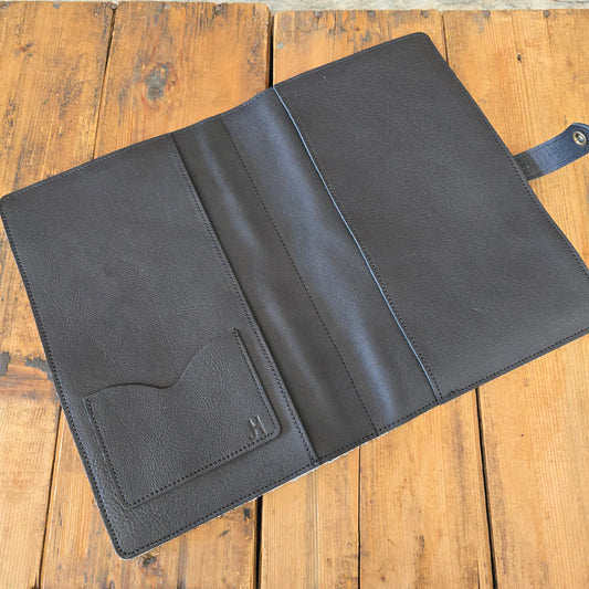 Cowhide Notebook Cover (Black)