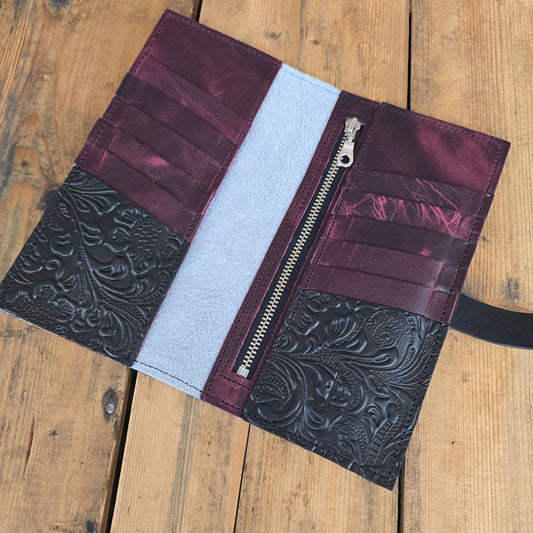 Cowhide Wallet (Merlot)