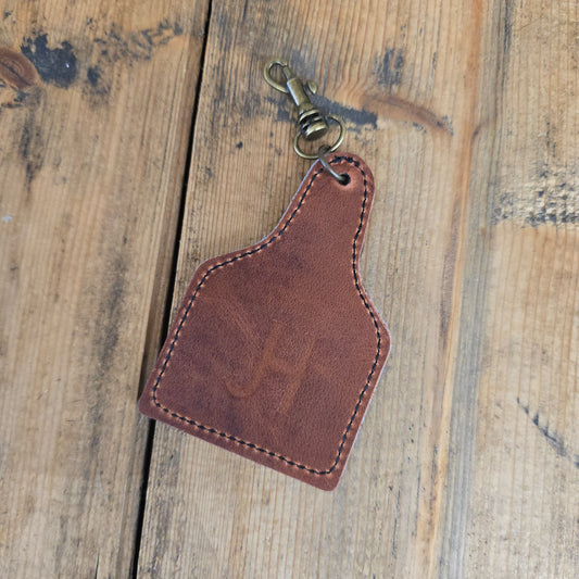 Ear Tag Charm (RF Brown)