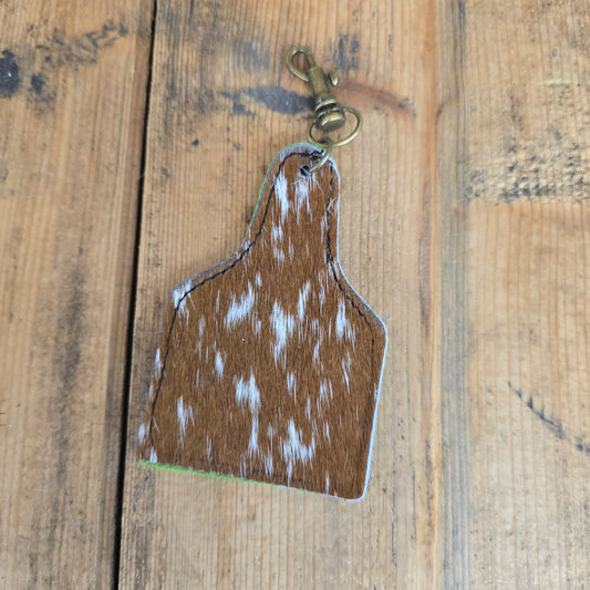 Ear Tag Charm (Emerald)