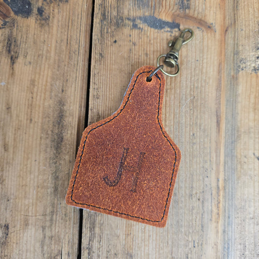 Ear Tag Charm (Rare Finds Dark Orange)