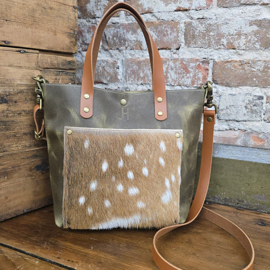 Axis Shorty Tote (Rare Finds Olive-Green) JH09788