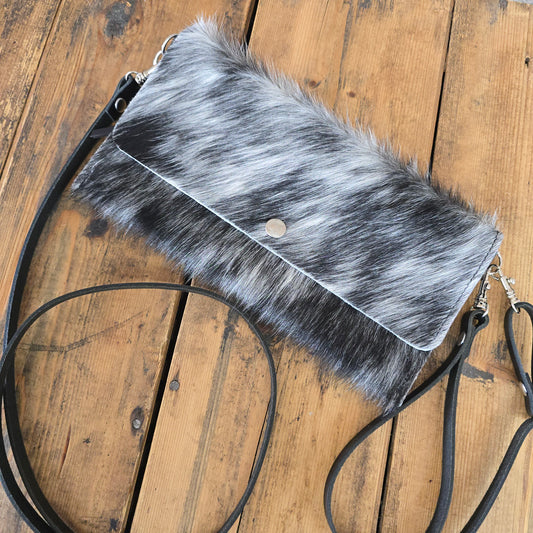 Carly Clutch (Charcoal)