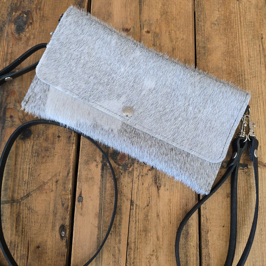 Carly Clutch (Denim)