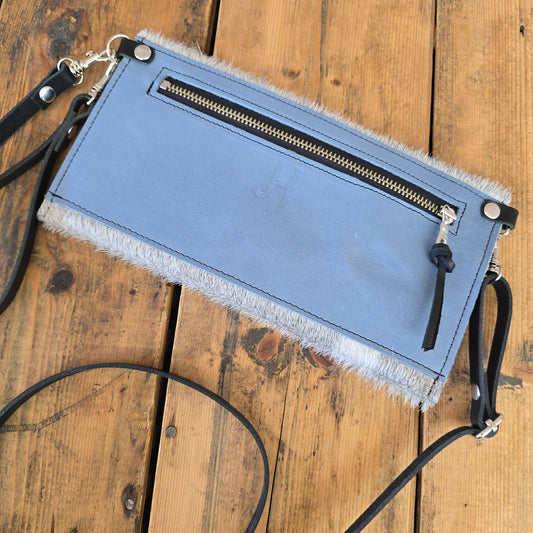 Carly Clutch (Denim)