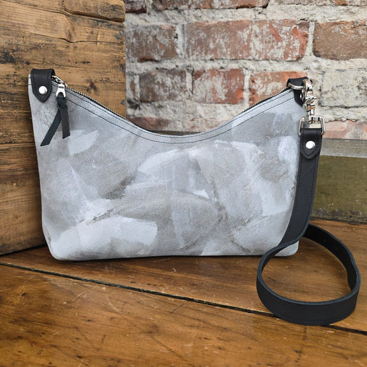 Tapadero - Hand Painted Suede + Black