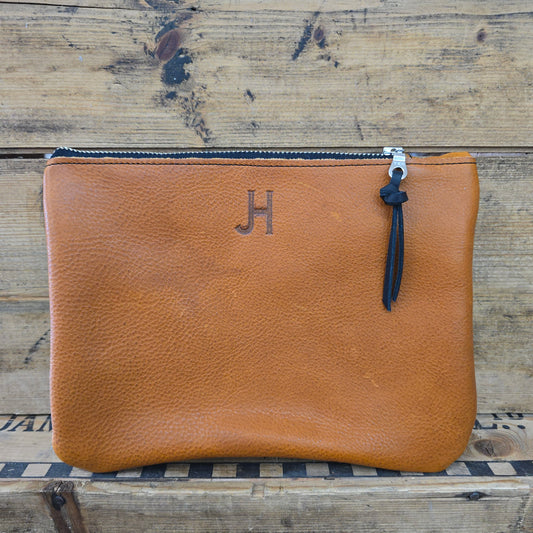 Medium Cowhide Catchall (Tuscany)