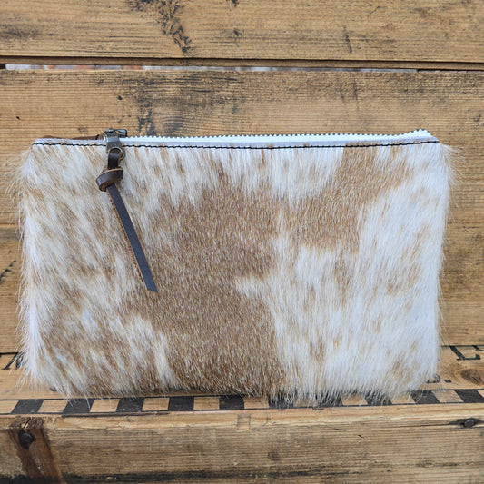 Small Cowhide Catchall (Chestnut)