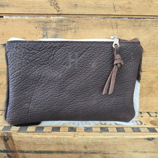 Small Cowhide Catchall (Bison)