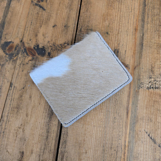 Cowhide Card Holder (Olive)