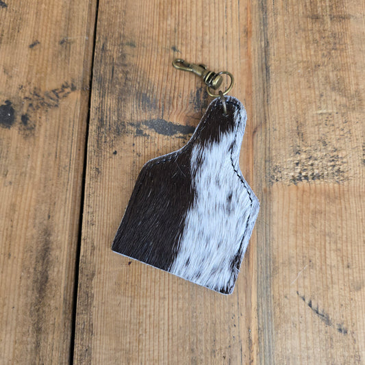 Ear Tag Charm (Walnut)