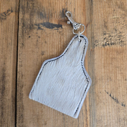 Ear Tag Charm (Magenta)