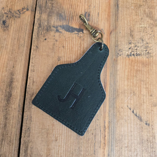 Ear Tag Charm (Olive)