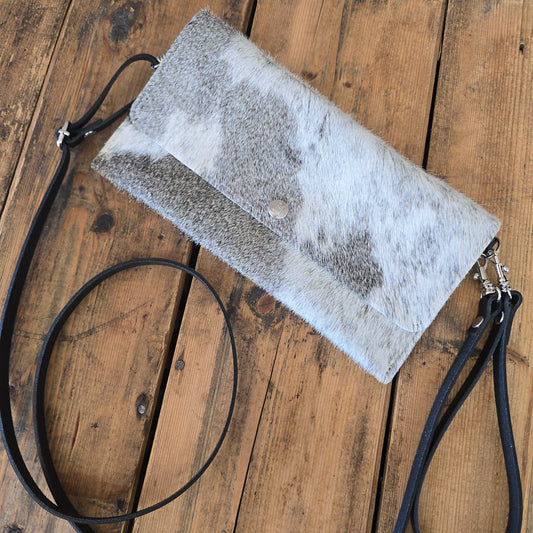 Carly Clutch (Charcoal)