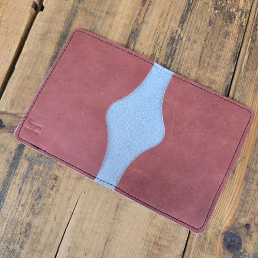 Cowhide Card Holder (Dusty Mauve)