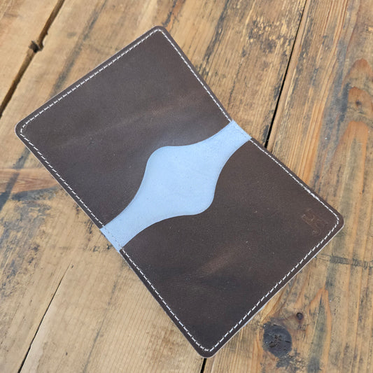 Cowhide Card Holder (Chocolate)