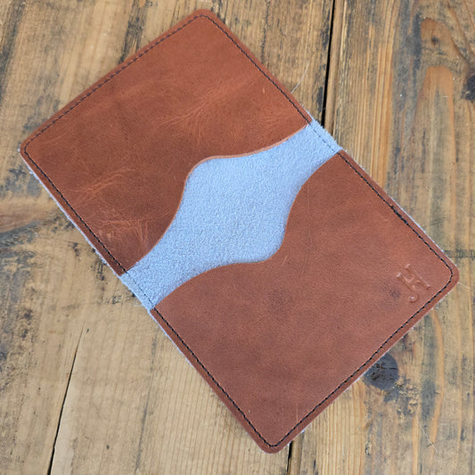 Cowhide Card Holder (Rare Finds Dark Orange)