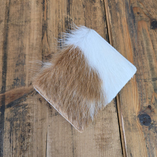 Cowhide Card Holder (Caramel)
