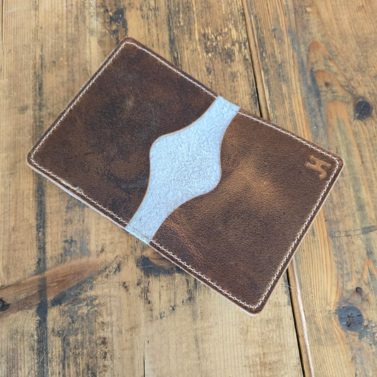 Cowhide Card Holder (Caramel)