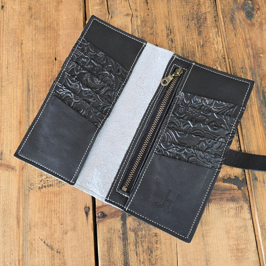 Cowhide Wallet (Black)