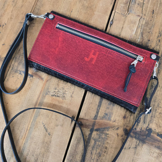 Carly Clutch (Charger Red)