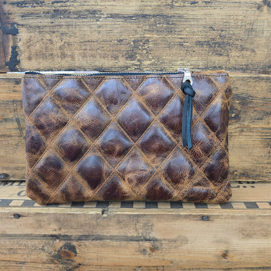 Small Catchall - Quilted Caramel