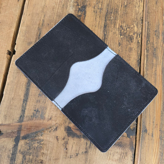 Cowhide Card Holder (Charcoal)