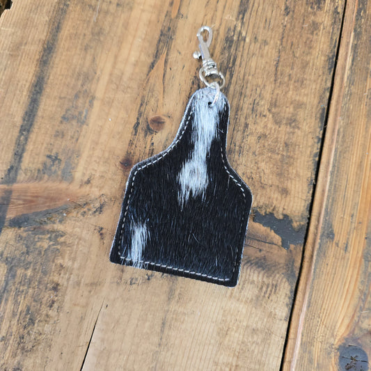 Ear Tag Charm (Black)