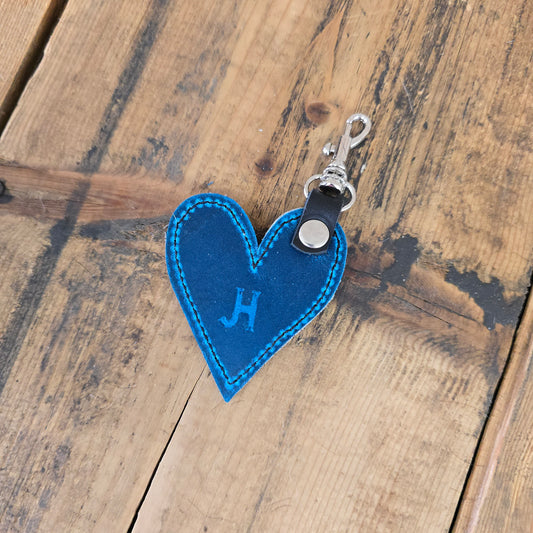 Heart Handbag Charm (Blue Lagoon)