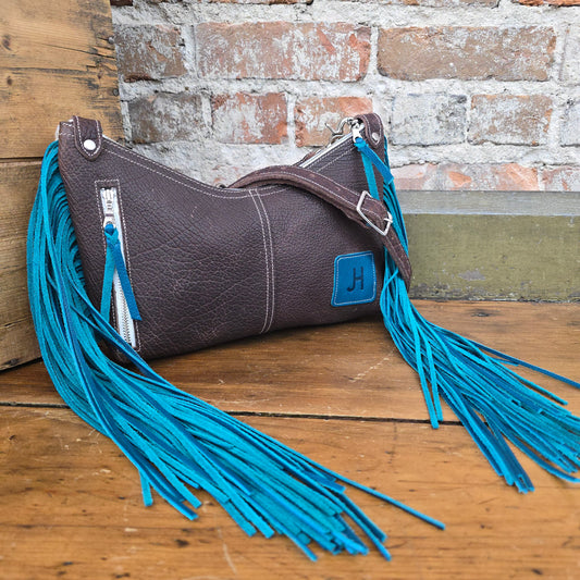 Tapadero (Bison Brown + Turquoise) #10105