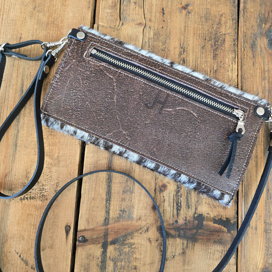 Carly Clutch (Rare Finds Brown)