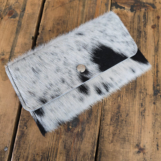 Cowhide Trifold Wallet (Amaretto)