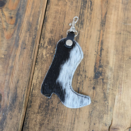 Cowhide Boot Charm (Mediterranean)