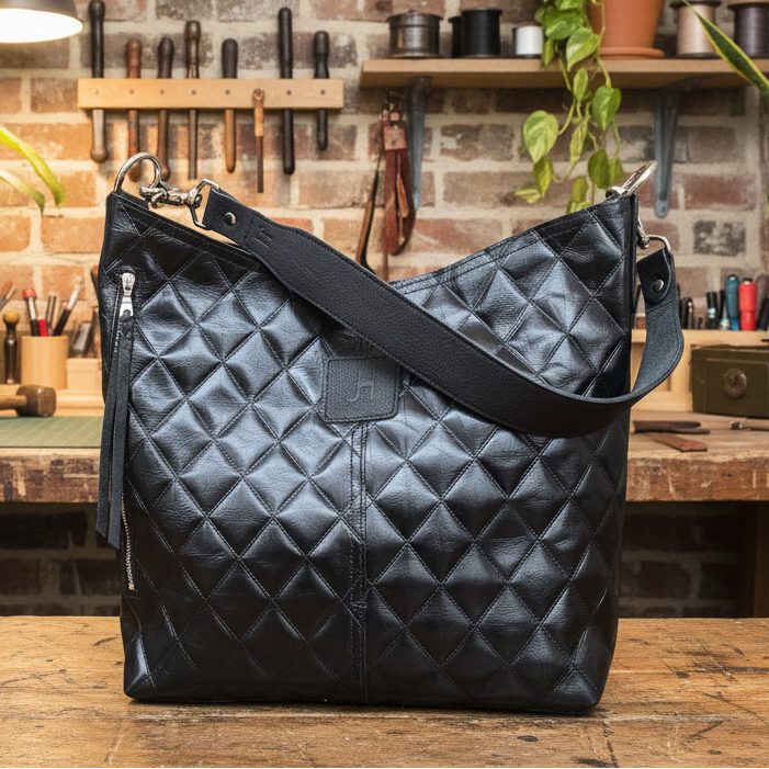Quilted leather by Jill's Homestead