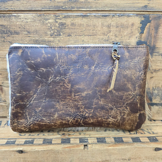Small Spring Bok Catchall (Crackle Brown)
