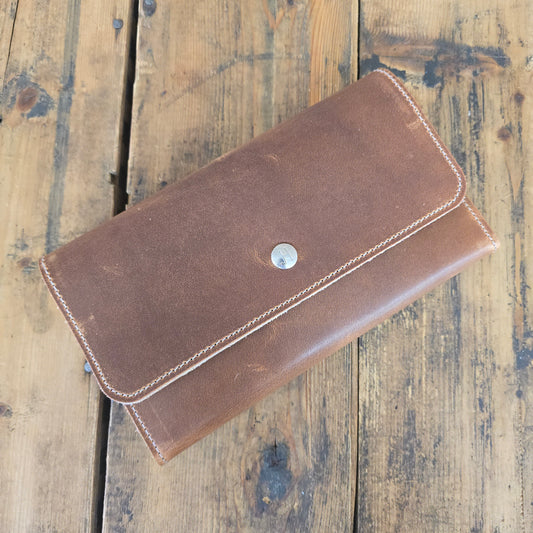Trifold Wallet - Amaretto