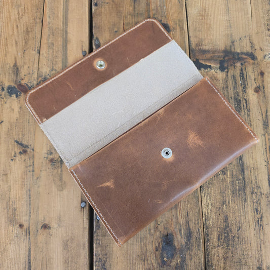 Trifold Wallet - Amaretto