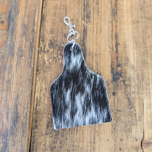 Ear Tag Charm (Charger Red)