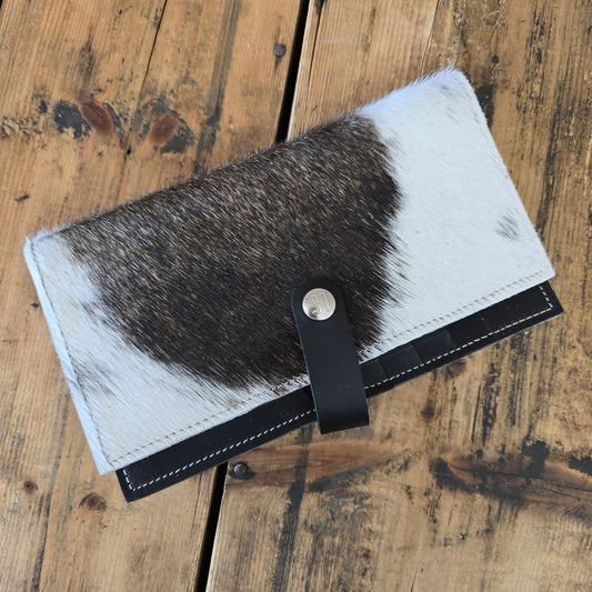 Cowhide Wallet (Charcoal)