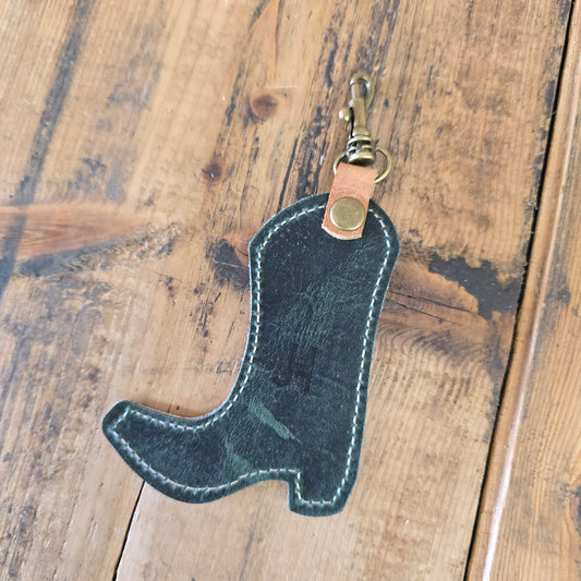 Cowhide Boot Charm (Limited Ed. Green)
